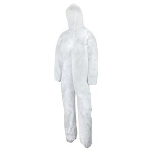 Heavy Weight Coveralls - Polypropylene, Medium, 5X-Large, White