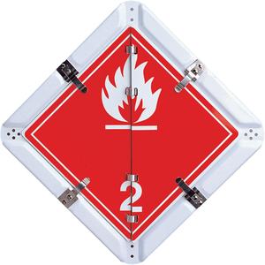 5 Legends Flip Chart Placard - Aluminum, 3/8/2, 5-Legend Flip Chart