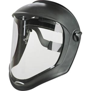 Uvex® Bionic™ Shield - 8-1/2", 16-1/2", 0.06", Polycarbonate, Clear, Ratchet, Meets/Exceeds CSA Z94.3, Clear uncoated faceshield