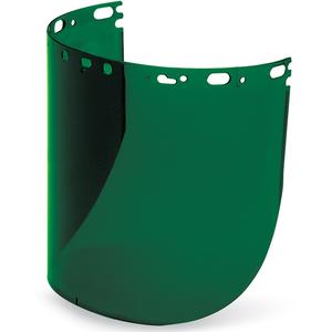 Protecto-Shield® Prolok® Faceshield - 8-1/2", 15", 0.06", Propionate, 4.0, Meets/Exceeds CSA Z94.3, Molded Faceshields