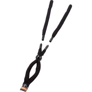 Skullerz® Safety Glasses Retainer - 3215 SERIES DUAL BREAKAWAY DESIGN, Black