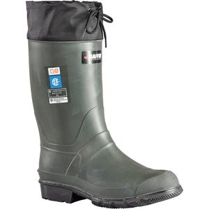 Hunter Boots - Thermoplastic Rubber, 7, 6, 14, Steel, Plain, Meets/Exceeds CSA Blue Rectangle/Meets/Exceeds CSA Omega, Up to -40°F (-40°C)
