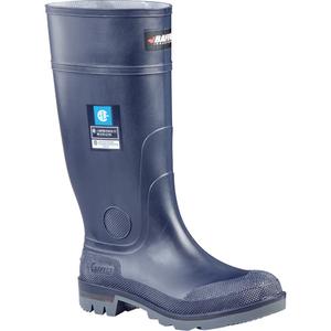 Bully Boots - Rubber, 10, 7, 8, 9, 11, 12, 13, Steel, Plain, Meets/Exceeds CSA Blue Rectangle, Impermeable