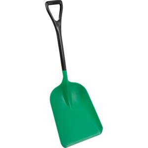 Safety Shovels - (Two-Piece) - D-Grip, 14", 41", 14 x 7 x 41