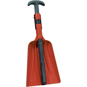 Collapsible Emergency Shovel - T-Grip, 12", 10", Orange, '-22°F/-30°C to 176°F/80°C