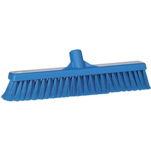 Food Hygiene Broom - Polypropylene, 15.7"x2", Blue, Blue