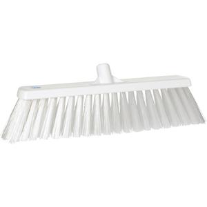 Large Particle Push Broom Head - Polyester, 2-1/2", White, White
