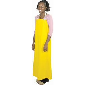 Lightweight Aprons - Polyurethane, 48", 35", Yellow