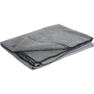 Flame-Resistant Wool Blanket - Wool, 84"L x 66"W