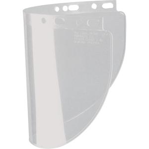 High Performance® Faceshield - 8", 16-1/2", 0.06", Propionate, Clear, ANSI Z87+