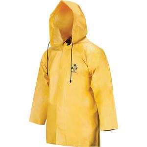 Neo-Slick Chemical & Acid Resistant Rain Jacket - Neoprene, 2X-Large, Yellow, Jackets, 0.38 mm