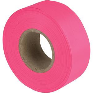Flagging Tape - Fluorescent Pink, 1.1875", 150'