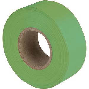 Flagging Tape - Fluorescent Green, 1.1875", 150'