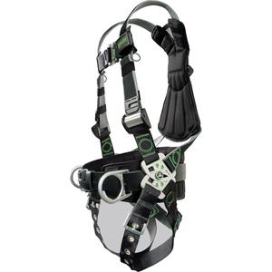 Miller® Revolution™ Harnesses - Work Positioning/Fall Arrest, AP, 400 lbs., Universal, Back - Side, Tongue Buckle, Tongue Buckle, Yes
