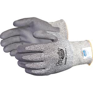Superior Touch® Coated Gloves - Medium/8, Large/9, X-Large/10, 13, Dyneema®, Polyurethane, Dipped Palm, ANSI/ISEA 105 Level 2, Unrated, Unrated, ANSI/ISEA 105 Level 3, Unrated, 12, Knit