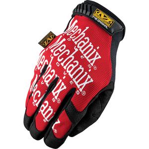 The Original® Red Gloves - Small, Medium, Large, X-Large, 2X-Large, Synthetic, Hook and loop, Synthetic Leather/Spandex, Pair, 120