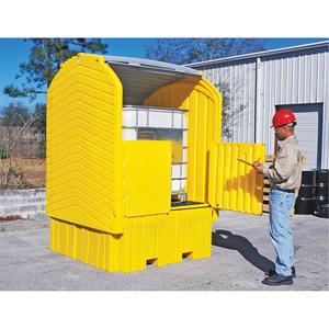 Ultra-IBC Hard Top®Spill Pallet Without Drain - 64.5", 62", 96", 365 US gal., 8500 lbs.