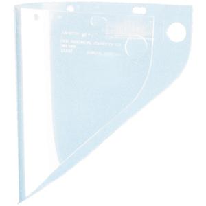 Fibre-Metal® High Performance® Faceshield - 9-3/4", 19", 0.04", Propionate, Clear, Meets/Exceeds CSA Z94.3/ANSI Z87+, Lifetime