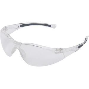 Uvex® A800 Series Safety Glasses - ANSI Z87+, Clear, Silver, Anti-Scratch