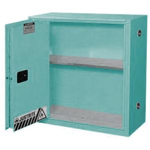 Sure-Grip® Ex Acid/Corrosive Storage Cabinets - 30 gal., 43", 18", 44", 1, 1, Self-Closing, FM, 1