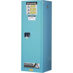 ChemCor® Lined Acid/Corrosive Storage Cabinets - 22 gal., 23.25", 18", 65", 3, 1, Manual, FM, 3