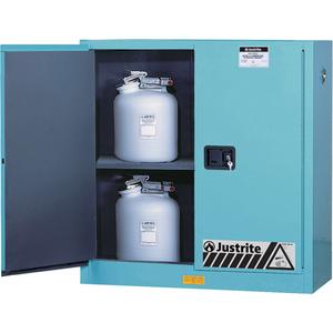 ChemCor® Lined Acid/Corrosive Storage Cabinets - 30 gal., 45 gal., 43", 18", 44", 1, 1, Self-Closing, FM, 1