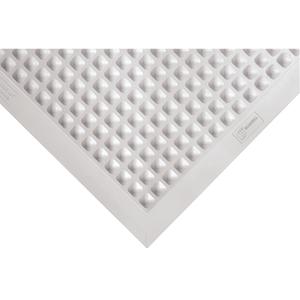 Autoclavable No. 580 Mats - 2', 3', 1/2", Grey, Rubber, Dry, Wet/Oily, Solid Mat, Bubbled, Waffle Pattern, Autoclavable Mat