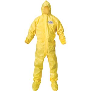 Kleenguard™ A70 Coveralls - Polypropylene, Medium, Large, X-Large, 2X-Large, 3X-Large, 4X-Large, Yellow, 12