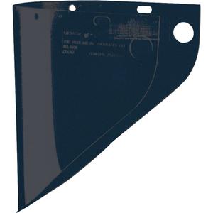 Fibre-Metal® High Performance® Faceshield - 9-3/4", 19", 0.06", Propionate, IR 3.0, Meets/Exceeds CSA Z94.3/ANSI Z87+, Lifetime