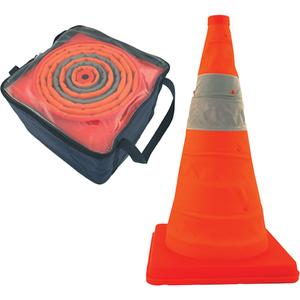 Pack & Pop™Collapsible Cones - 18", Orange, 4"