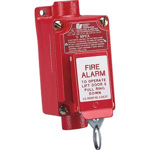 Explosion-proof Fire Alarm Pull Station (mpex) Two-step Operation Prevents Accidental Activation - Class C