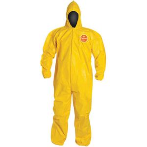 Tychem® 2000 Coveralls - Tychem®, X-Large, 3X-Large, 4X-Large, 5X-Large, Large, Medium, Yellow