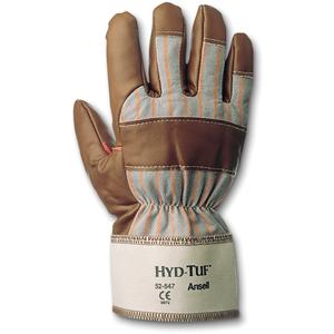 Hyd-Tuf® 52-547 Gloves - Large/9, X-Large/10, Non-Knit, Cotton, Nitrile, 3/4 Dipped, Jersey, Pair, 144, Safety, Driver's Style