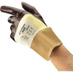 ActivArmr® Cut-Resistant Gloves - 7, 8, 9, 10, Non-Knit, Kevlar®, Nitrile, 3/4 Dipped, ASTM ANSI Level A2/EN 388 Level B, EN 388 Level 4/ANSI/ISEA 105 Level 4, EN 388 Level 1/ANSI/ISEA 105 Level 2, 40 °C (104 °F)