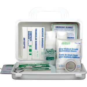 First Aid Kits - TYPE A, 2 - 5 WORKERS (ANY ONE TIME), Plastic Box, Unitized, Class 1
