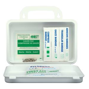 Regulation First Aid Kits - SEC. 8, 1 - 5 WORKERS, Metal Box, Unitized, Class 1
