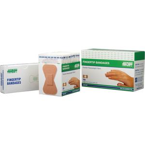 Bandages - Fingertip, 3", 1-3/4", Fabric, Sterile, Class 1, 100, Box