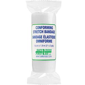 Conforming Stretch Bandages - Non-Adherent, Cut to Size, 3", Class 1, NON-STERILE, 1, Package