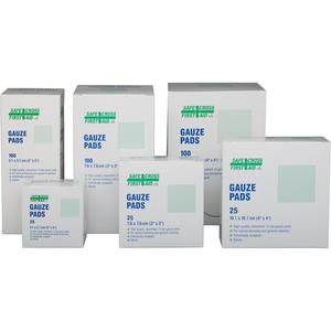 Gauze - Pad, 3", 3", Sterile, Class 1, 25, Box