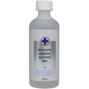 Isopropyl Rubbing Alcohol - Liquid, Antiseptic, Non-Medical, 99, 500 ml