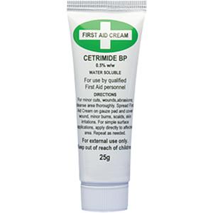 Safecross® First Aid & Burn Cream - Cream, Non-Medical, 25 g tube