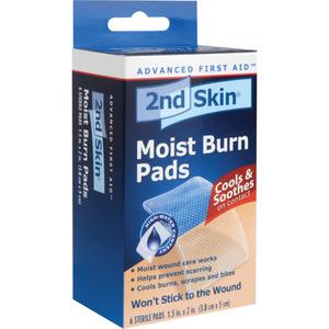 2nd Skin® Moist Burn Pads - Class 2, 6, Box