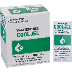 Water Jel® Cool Jel® - Gel, Class 2, 3.5 g single use pouches (25/box)