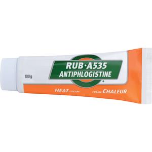 RUB A535™ Heat Treatment - Heat cream, Analgesic, Non-Medical