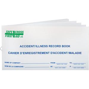 Accident Record Books - Kit size, 50 entries
