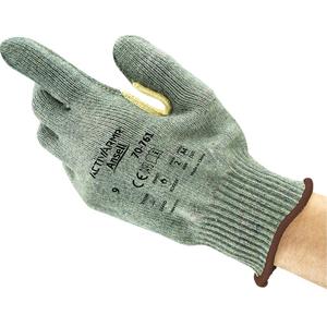 ActivArmr® 70-761 Cut Resistant Gloves - 6, 7, 8, 9, 10, 11, 10, Kevlar®/Nylon/Acrylic, Not Coated, Not Coated, ASTM ANSI Level A4/EN 388 Level D, EN 388 Level 1/ANSI/ISEA 105 Level 2, EN 407 Level 1, CE 0493 Category III