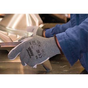 Vantage® 70-765 Gloves - Medium/8, Large/9, X-Large/10, 2X-Large/11, 10, Kevlar®, Not Coated, ASTM ANSI Level A5/EN 388 Level D, EN 388 Level 4/ANSI/ISEA 105 Level 5, EN 388 Level 4, EN 388 Level 3/ANSI/ISEA 105 Level 4