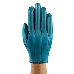 Hynit® 32-105 Gloves - 6.5, 7, 7.5, Medium/8, 10, Non-Knit, Cotton, Nitrile, Full Dip, Cotton