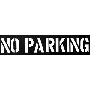 Parking Lot Stencils - Plastic, 12", English, Message