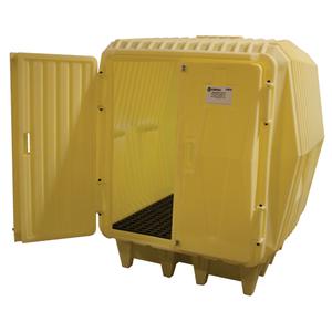 Hazard Hut® - 63.5", 68", 72.5", 72 US gal., 4000 lbs., 53.75" L x 53.75" W x 52.25" H
